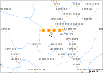 map of Wān Hpa-hkam