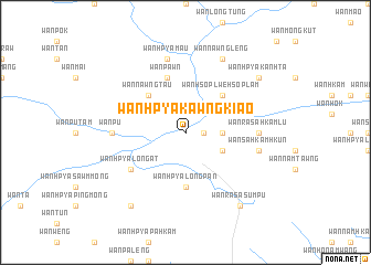 map of Wān Hpya-kawngkiao