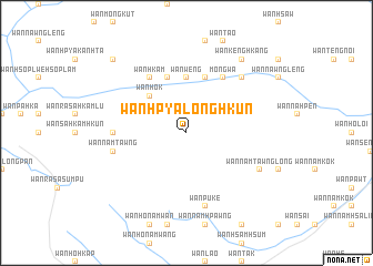 map of Wān Hpya-lōnghkün