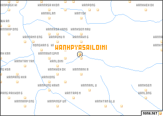 map of Wān Hpya-sai-loi-mi