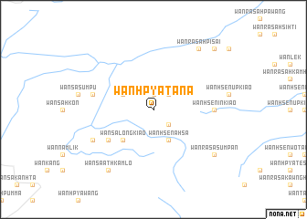 map of Wān Hpya-ta-na