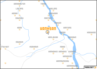 map of Wān Hsan