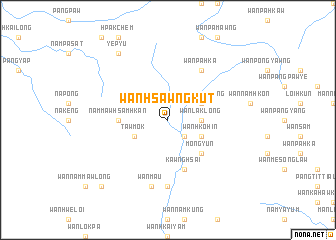 map of Wān Hsawngkut