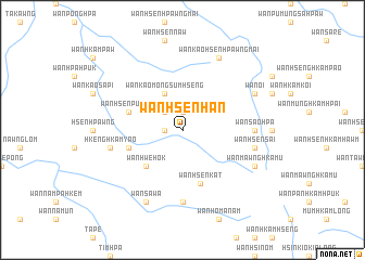 map of Wān Hsenhan