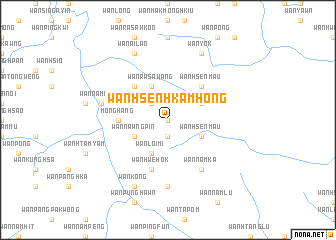 map of Wān Hsenhkamhöng