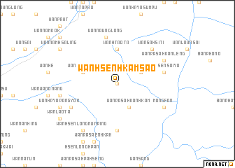 map of Wān Hsenhkamsao