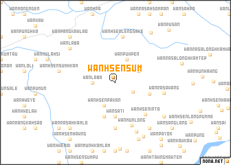 map of Wān Hsensüm