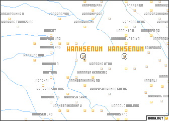 map of Wān Hsen-üm