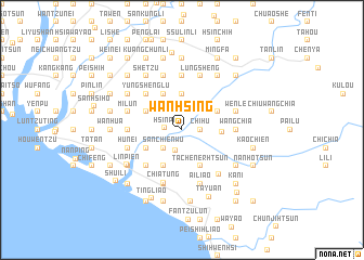 map of Wan-hsing