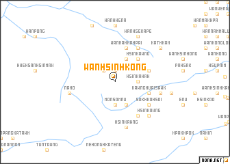 map of Wān Hsinhköng