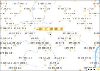 map of Wān Hsonhkun