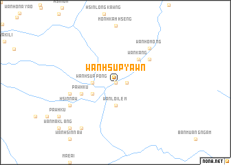 map of Wān Hsupyawn