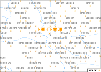 map of Wān Htammōn