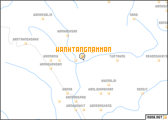 map of Wān Htāngnammān