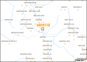 map of Wān Htio