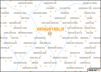 map of Wān Hua-tao-lin