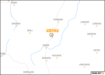 map of Wanhu