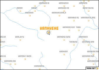 map of Wān Hwè-he