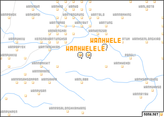 map of Wān Hwè-lē