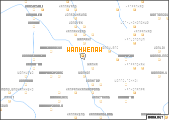 map of Wān Hwè-naw