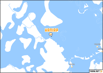 map of Waniap