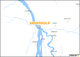 map of Wanie Rukula