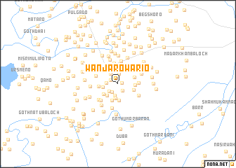 map of Wanjāro Wārio