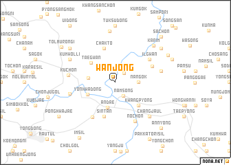 map of Wanjŏng
