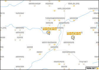 map of Wān Kan