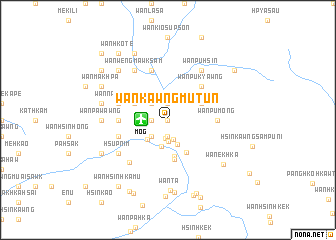 map of Wān Kawngmū-tun