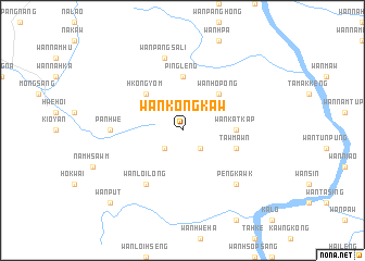 map of Wān Kongkaw