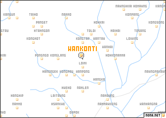 map of Wan Konti