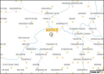 map of Wanko