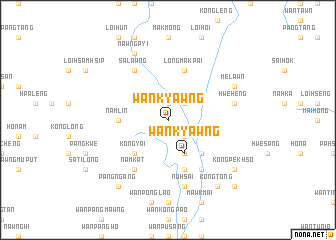 map of Wān Kyawng