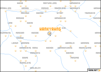 map of Wān Kyawng