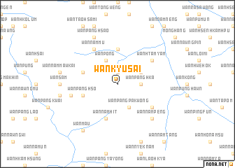 map of Wān Kyu-sai