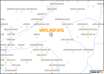 map of Wān Lao-fūng