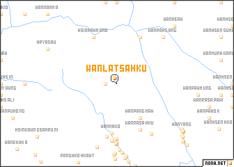 map of Wān La-tsa-hkü