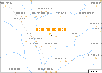 map of Wān Loi-hpakmān