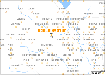 map of Wān Loi-hsa-tūn