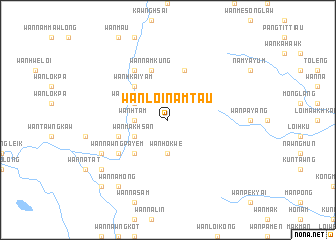map of Wān Loi-namtau
