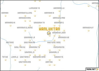 map of Wān Lūktan