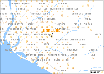 map of Wan-lung