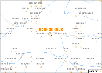 map of Wān Makkawk