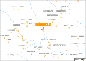 map of Wān Maklā