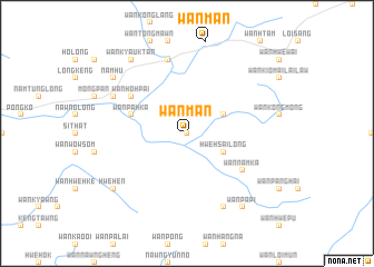 map of Wān Mān