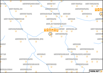 map of Wān Mau