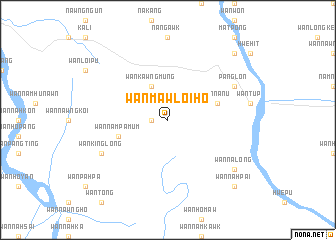map of Wān Maw-loi-ho