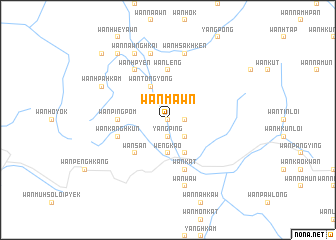 map of Wān Mawn