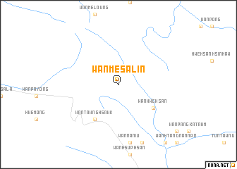 map of Wān Mè-salin